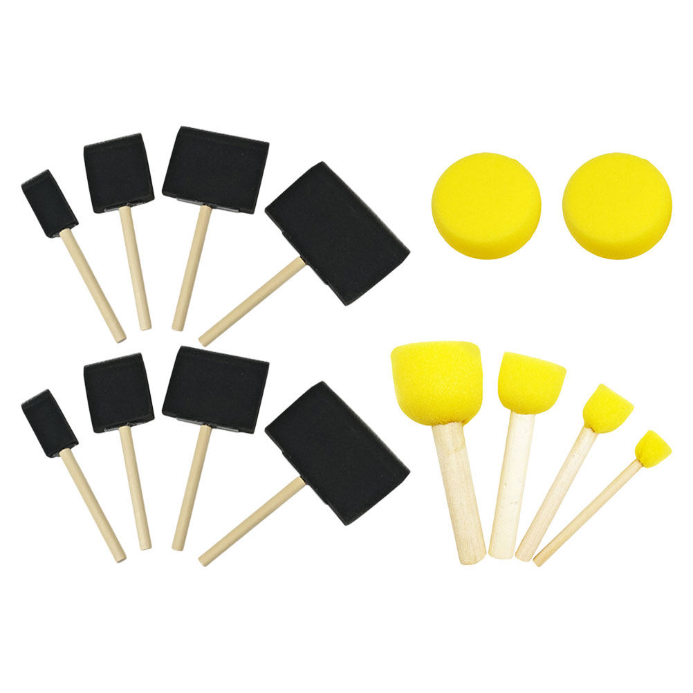 Art And Craft With Paint - 15 pcs Art Sponge Painting Halloween