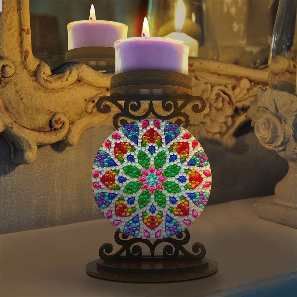 Flower candle holder Halloween - Art Craft Holiday review and price