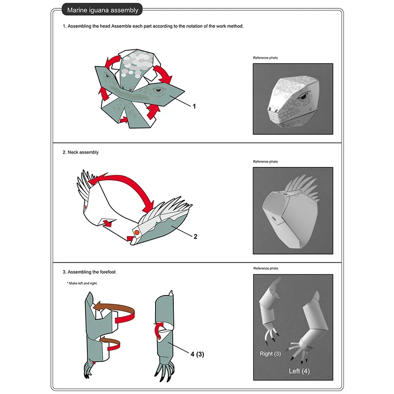 Marine Iguana Origami Art Mini - Art Craft Center review and price