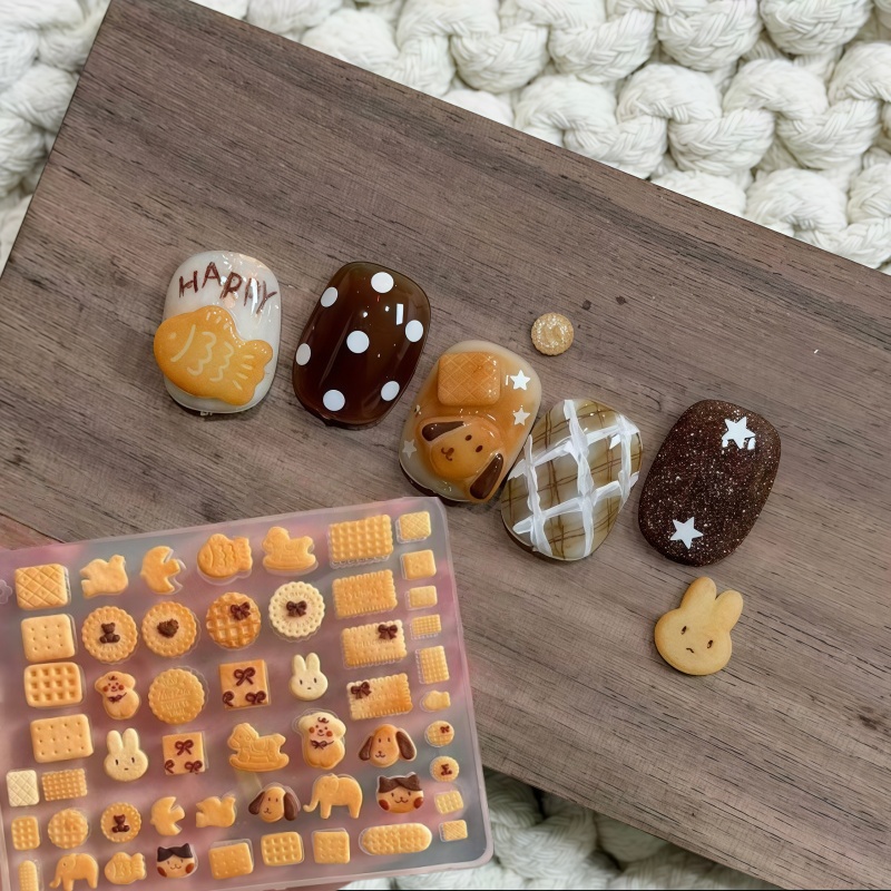 Cute Animal Nail Art & Cookie  - Art Craft Template review and price