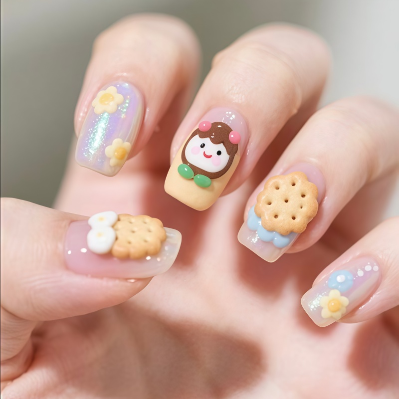 Cute Animal Nail Art & Cookie  - Art Craft Template review and price