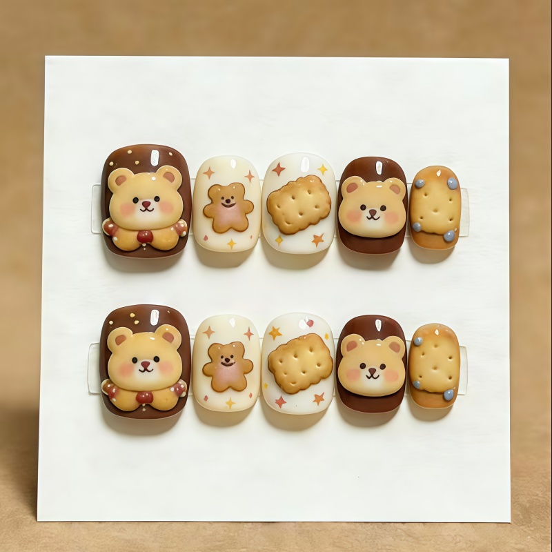 Cute Animal Nail Art & Cookie  - Art Craft Template review and price
