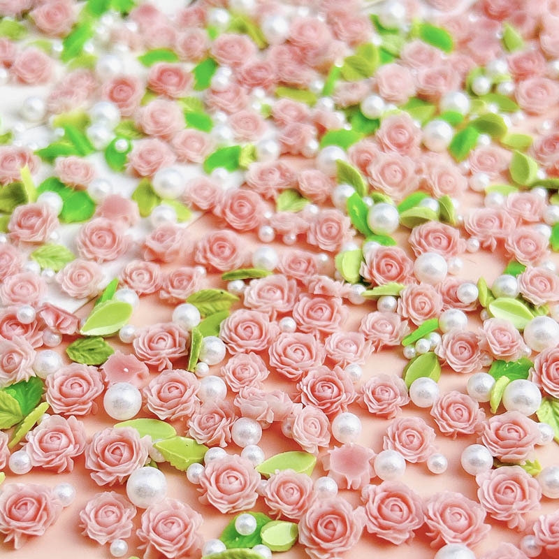 50pcs Random Mixed Resin Flowe - Art Craft Rose review and price