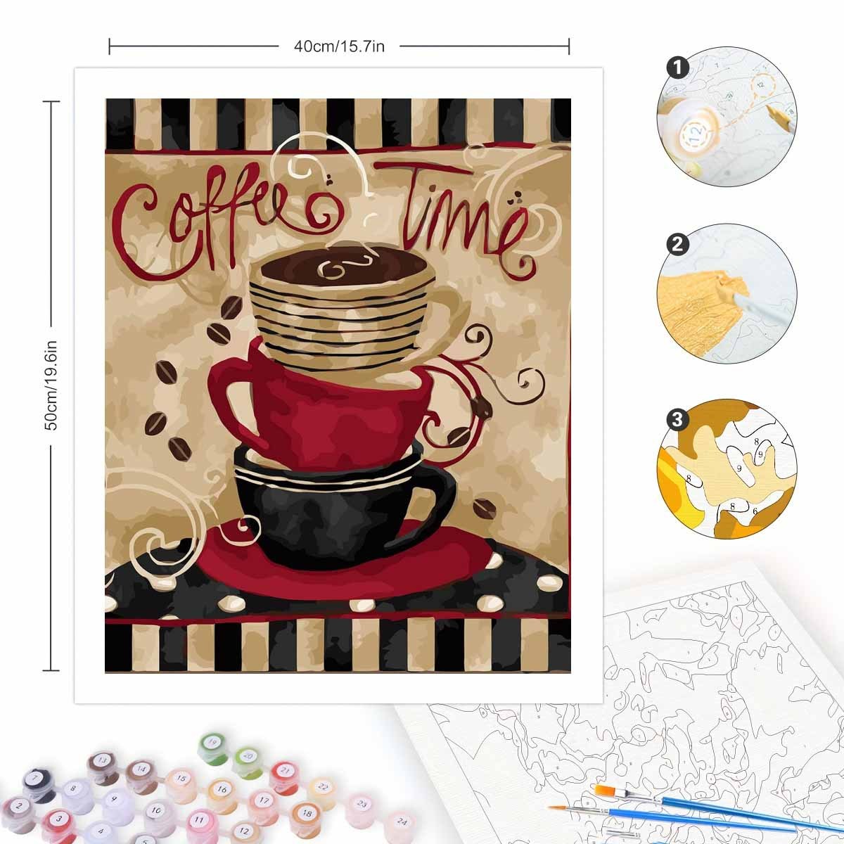 Paint By Numbers Kit for Adult - Art Craft Game review and price