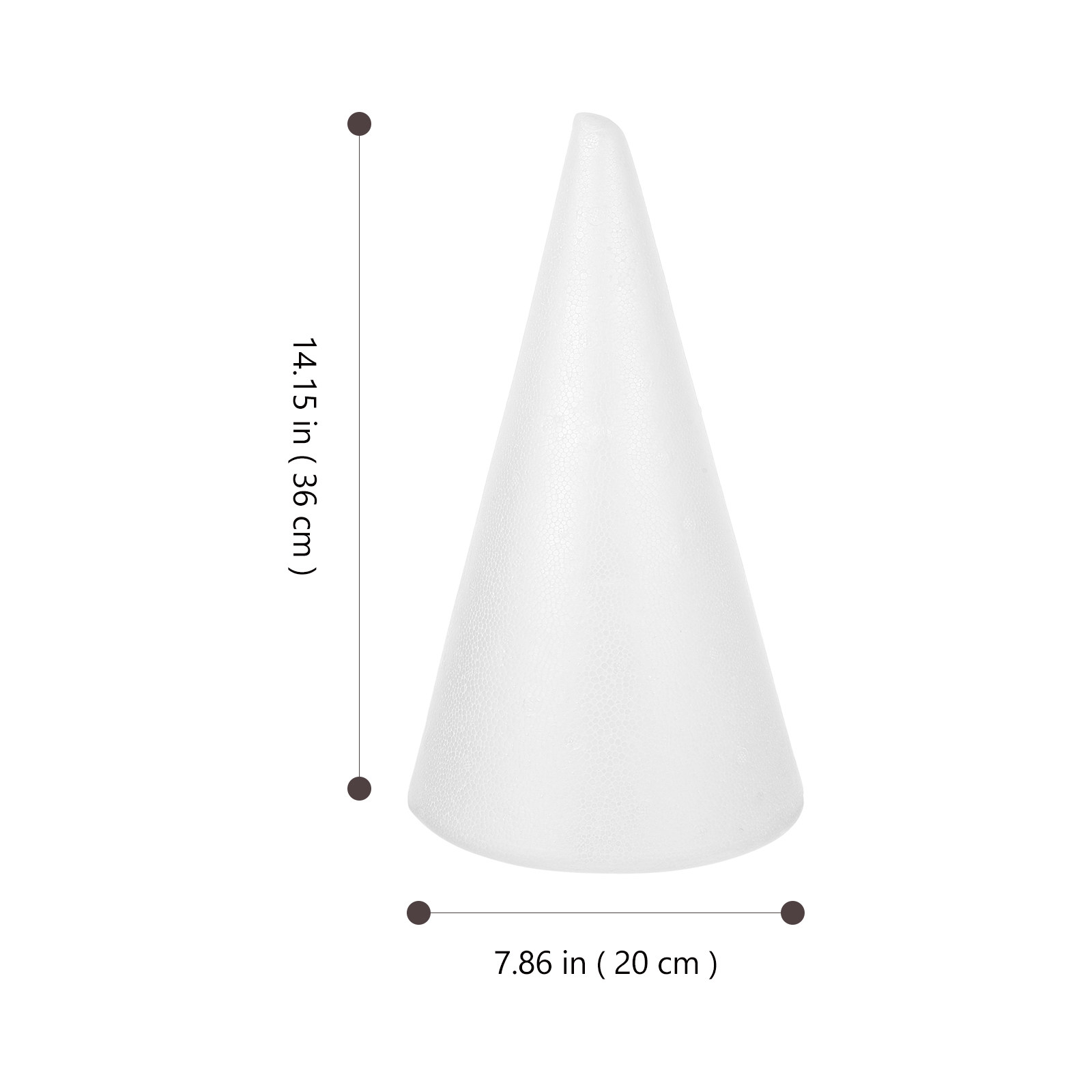 Small Polystyrene Craft Cones  - Art Craft Holiday review and price