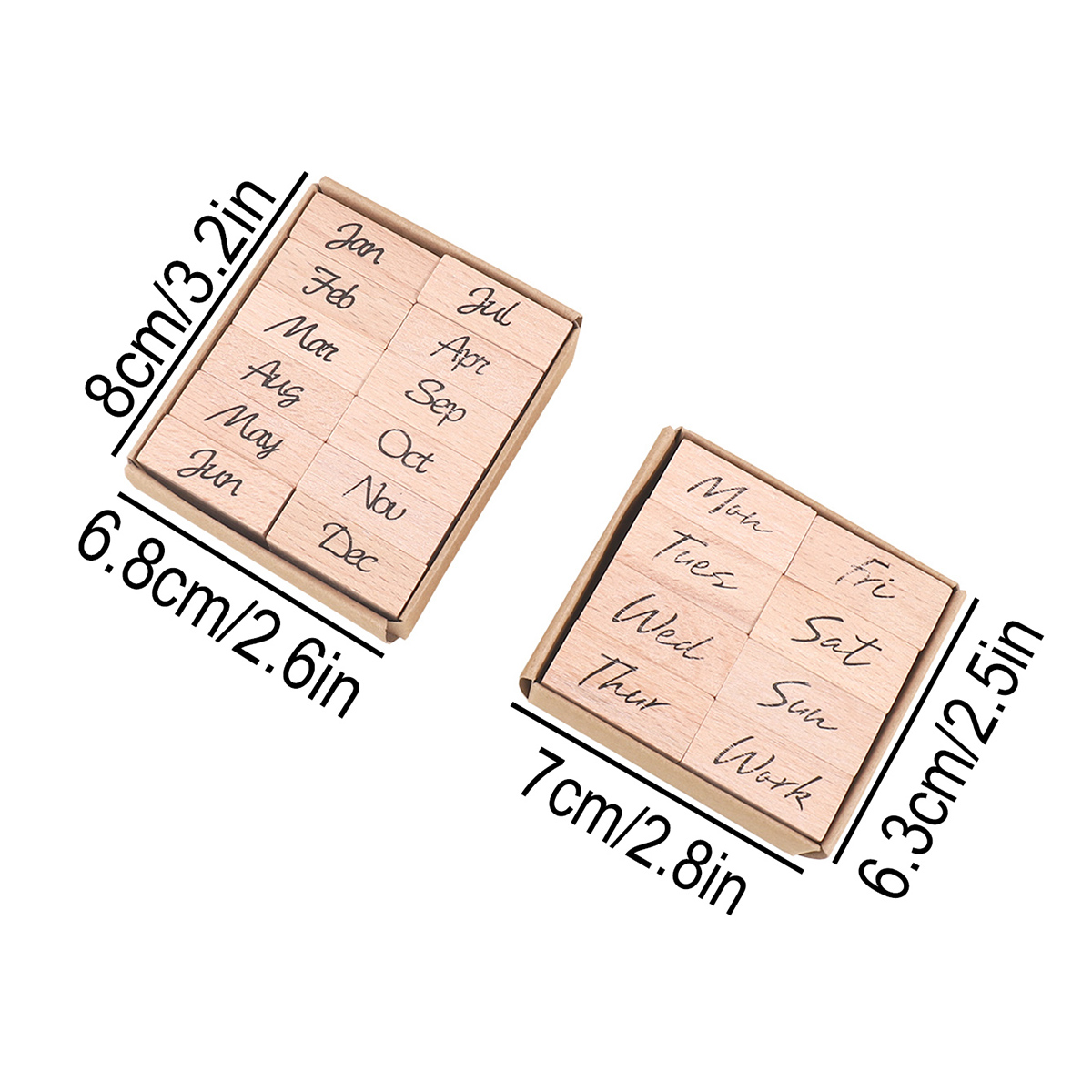 Wooden Rubber Stamp Set for Mo - Rubber Stamp Blank review and price