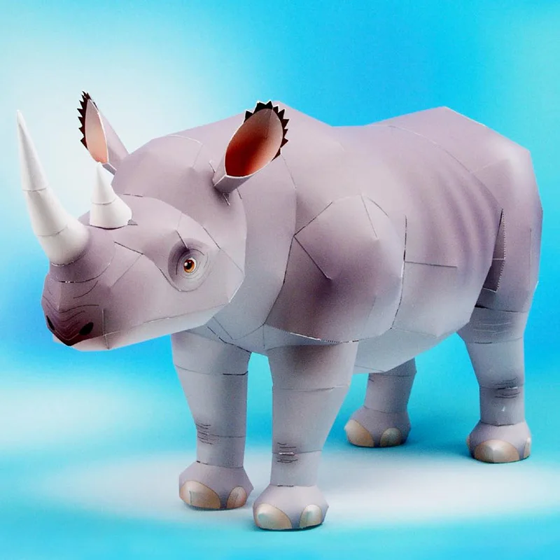 Rhinoceros Hook-lipped Handmad - Art Craft Center review and price