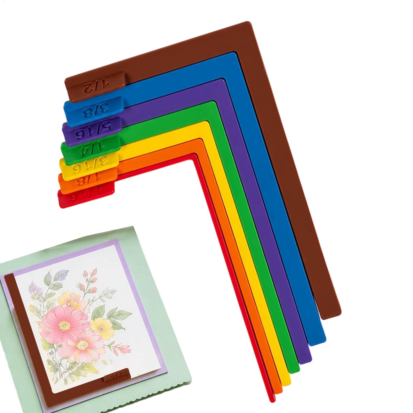 7pcs Paper Crafting Alignment  - Box Art And Craft review and price