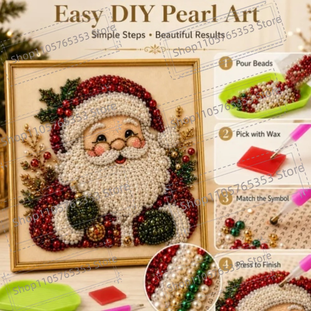 2026 DIY Christmas Pearl Diamo - Art Craft Holiday review and price