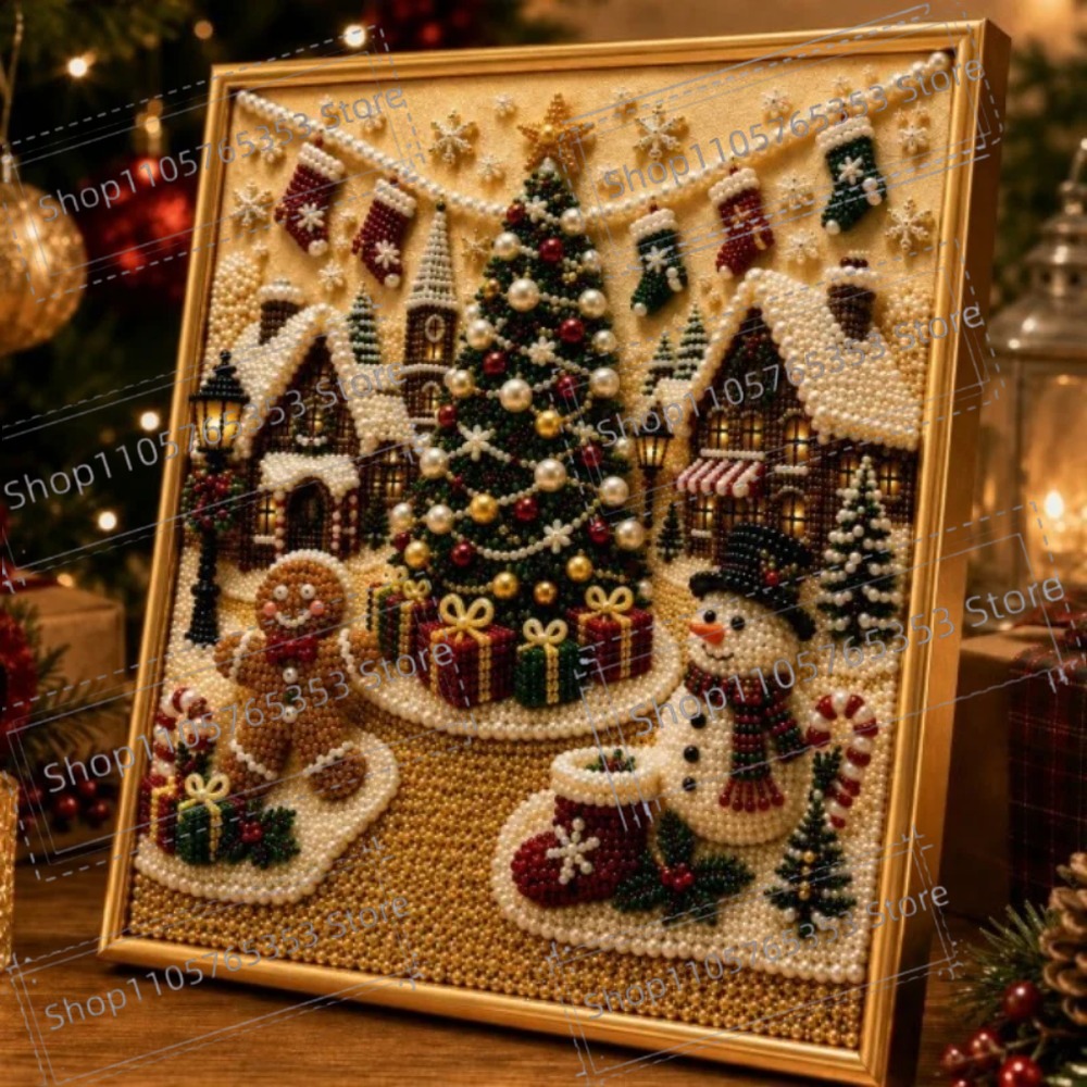 2026 DIY Christmas Pearl Diamo - Art Craft Holiday review and price