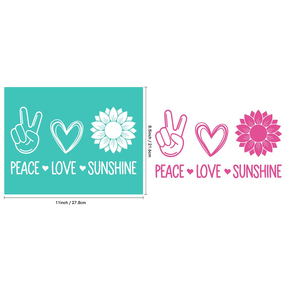 Peace and Love Silkscreen Sten - Silk Screen Printing review and price