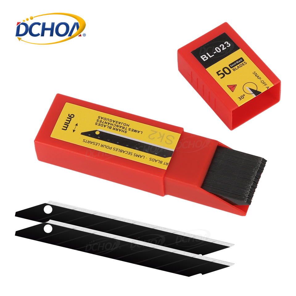 DCHOA 50PCS Carbon Steel Utili - Art Craft Knife review and price