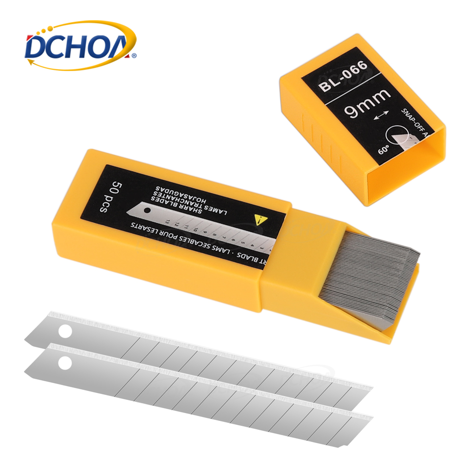 DCHOA 50PCS Carbon Steel Utili - Art Craft Knife review and price