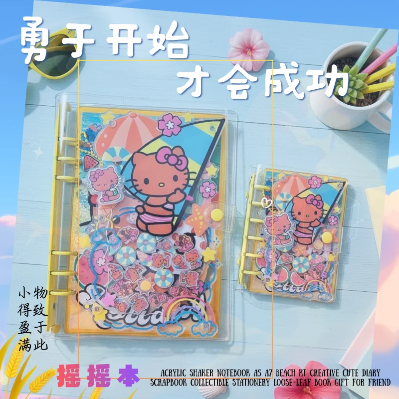 Acrylic Shaker Notebook A5 A7  - Art Craft Books review and price