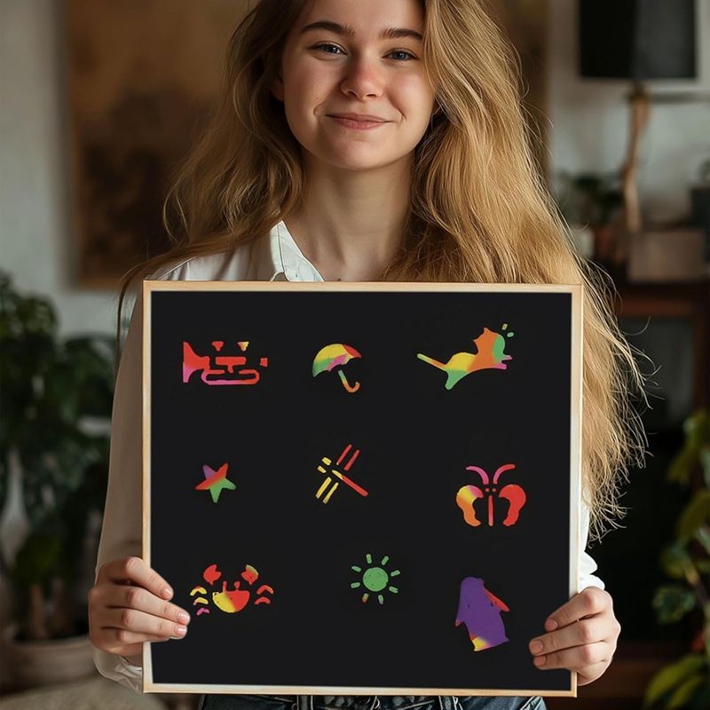 Scratch Paper Art Set, Black C - Art Craft Game review and price
