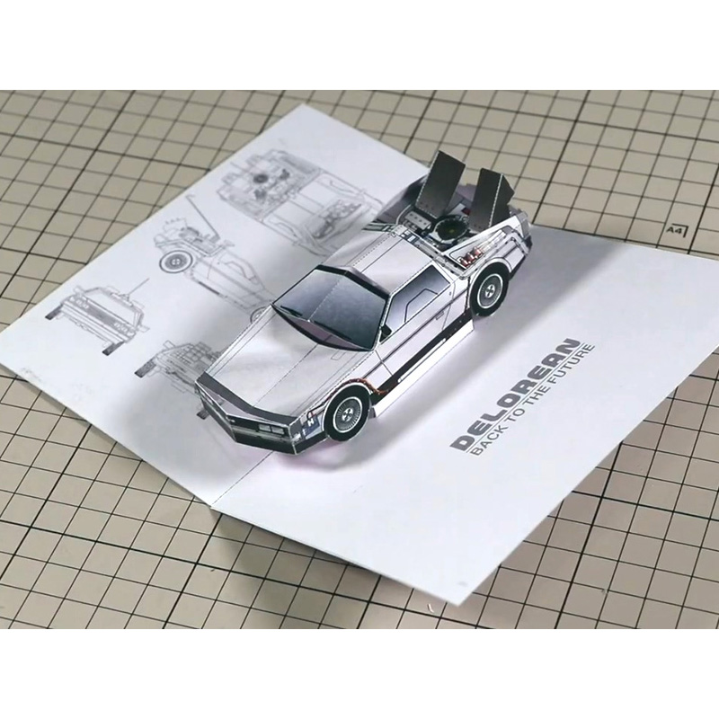 Back To The Future POP-UP Card - Art Craft Center review and price