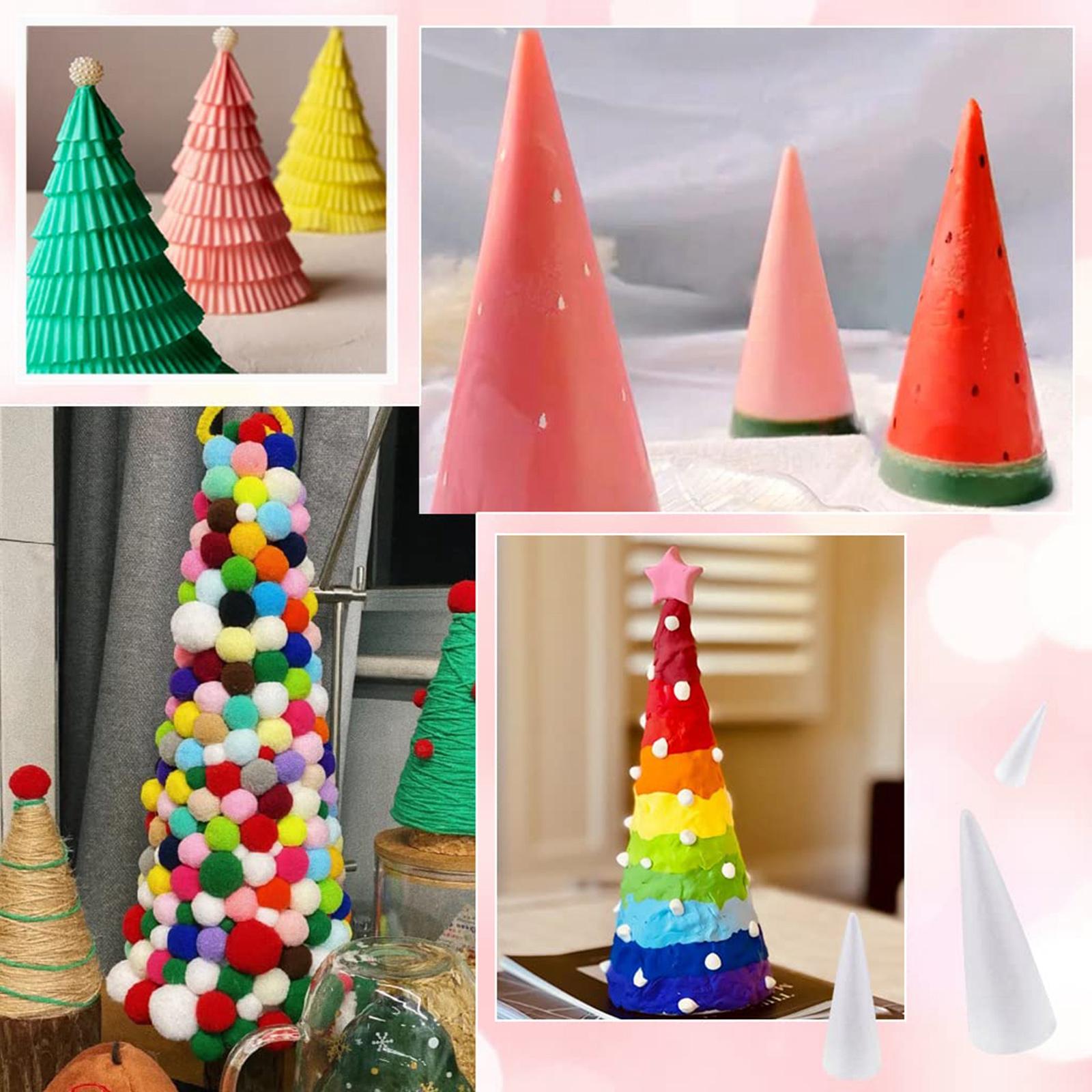 DIY Arts Foam Cones White Poly - Art Craft Holiday review and price