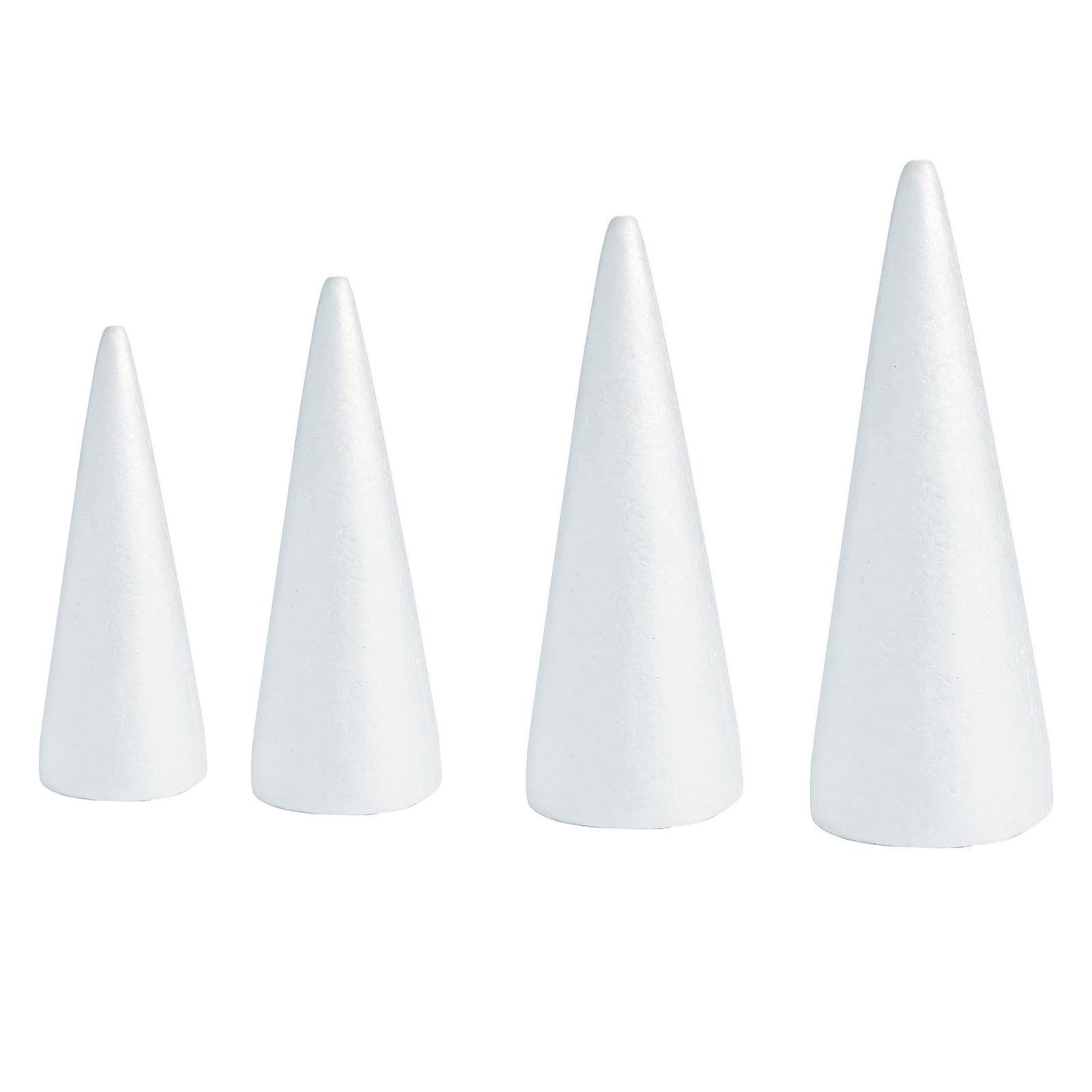 DIY Arts Foam Cones White Poly - Art Craft Holiday review and price