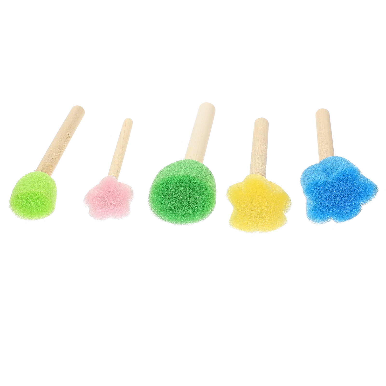25 pcs Art Sponge Painting Hal - Art And Craft With Paint review and price