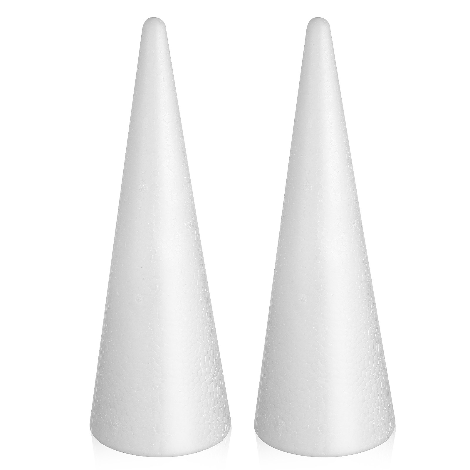 2Pcs Versatile Foam Cones Whit - Art Craft Holiday review and price