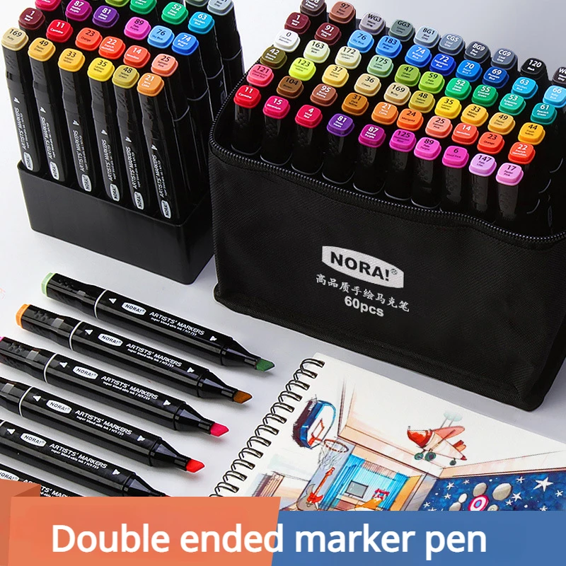 30/60 Color Markers Double-hea - Illustration Marker Set review and price