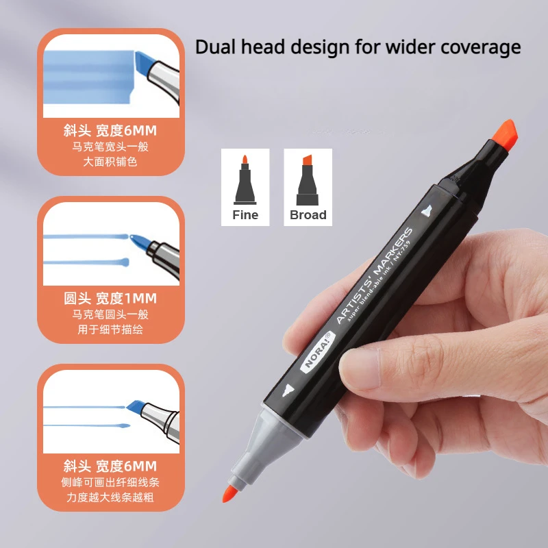 30/60 Color Markers Double-hea - Illustration Marker Set review and price