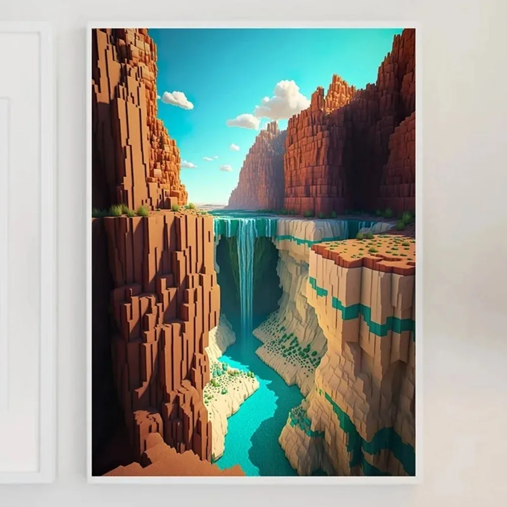 Mine Game Pixel Craft Landscap - Art Craft Game review and price