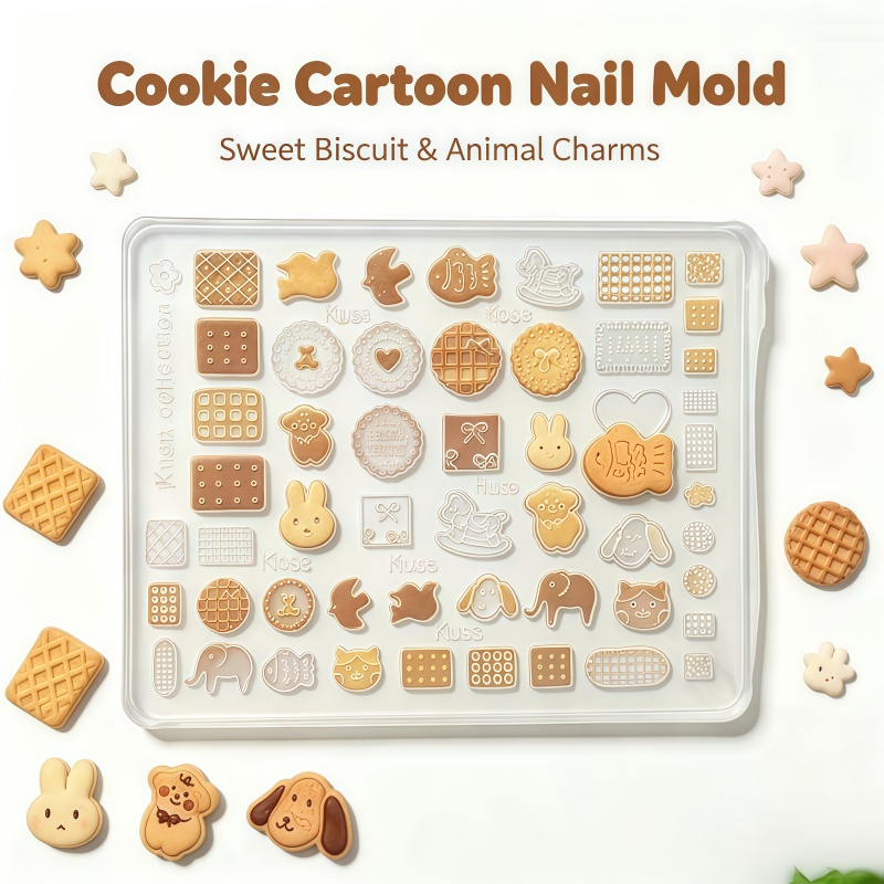 Cute Animal Nail Art & Cookie  - Art Craft Template review and price
