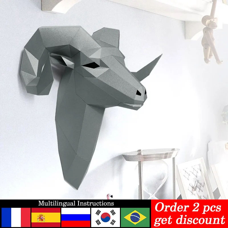 Pre-cut Bighorn Wild Sheep Ani - Art Craft Center review and price