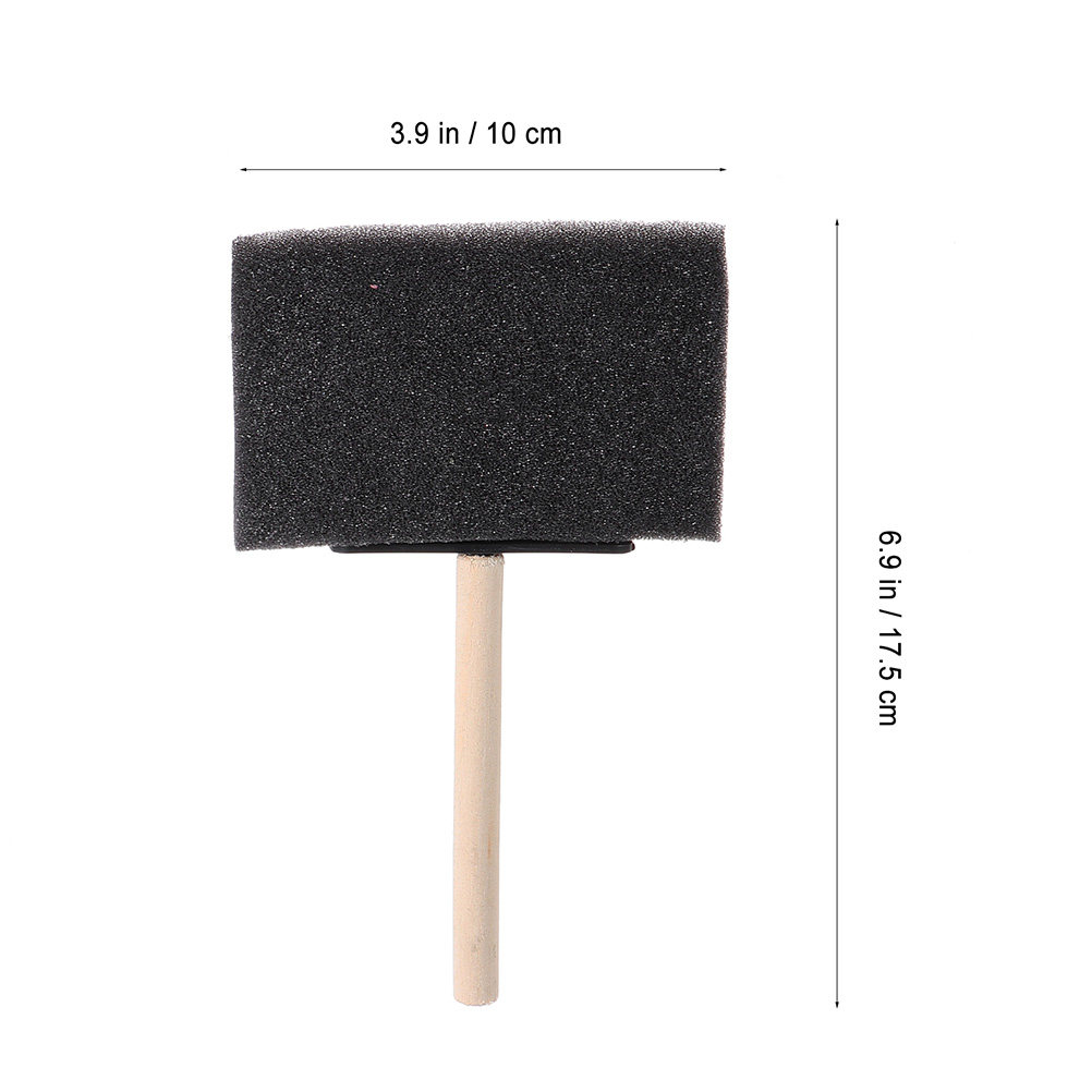 12Pcs Sponge Paint Brush Kit F - Art And Craft With Paint review and price