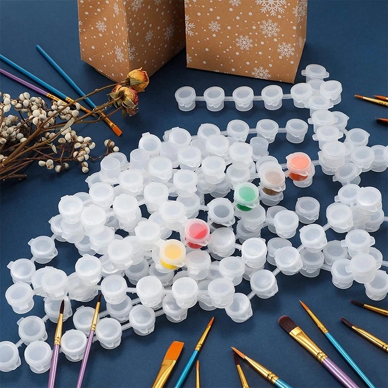 10strips 60pots Empty Paint St - Box Art And Craft review and price