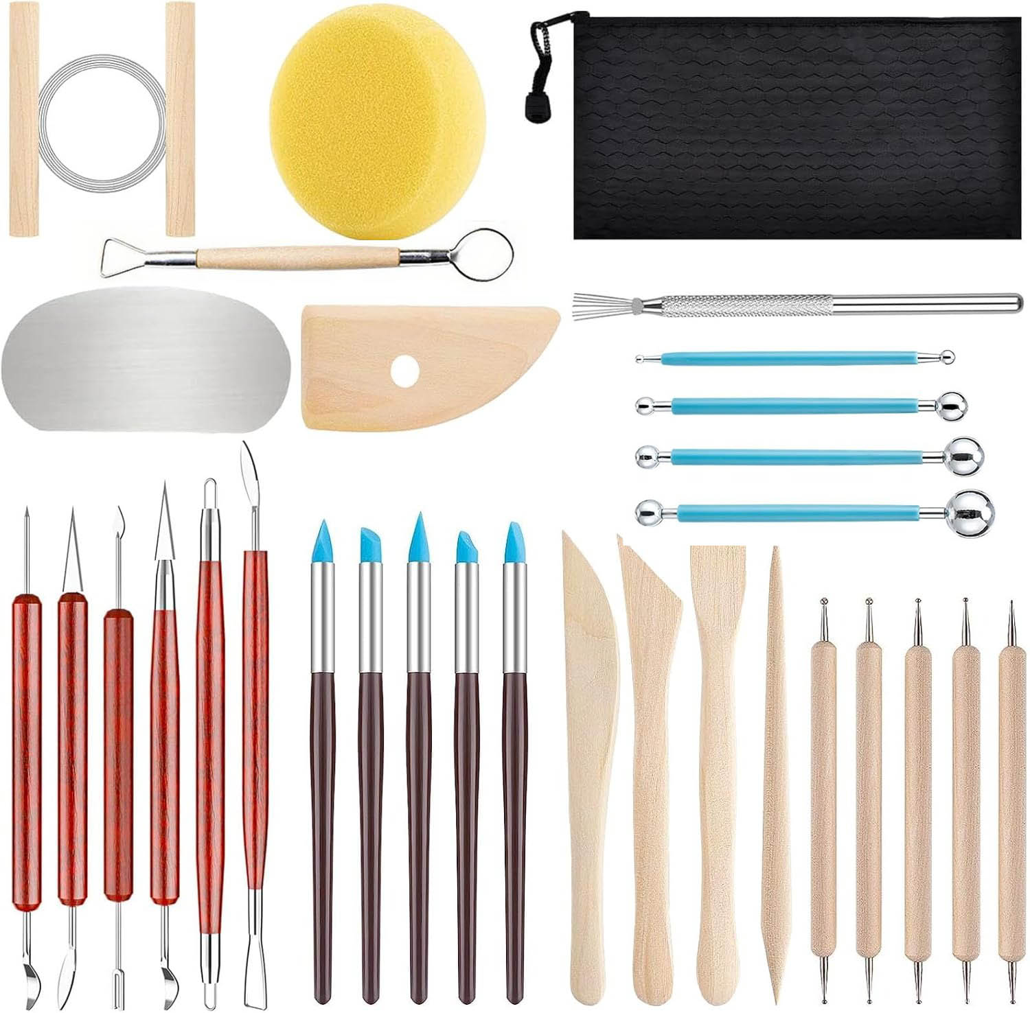 31Pcs/set Art Ceramics Making  - Art Craft Knife review and price