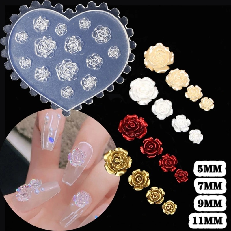 3D Rose Flower Nail Art Decora - Art Craft Rose review and price