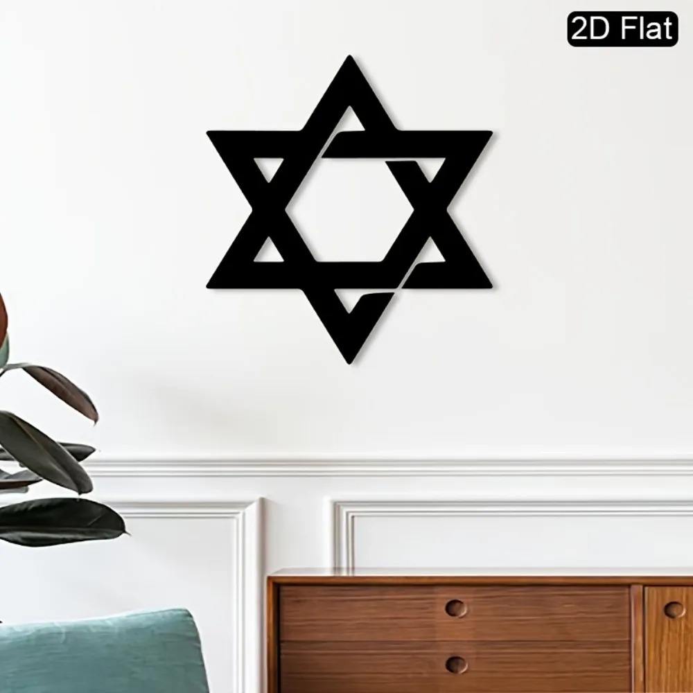 CIFBUY Iron Wall Art Star of D - Art & Craft Be review and price