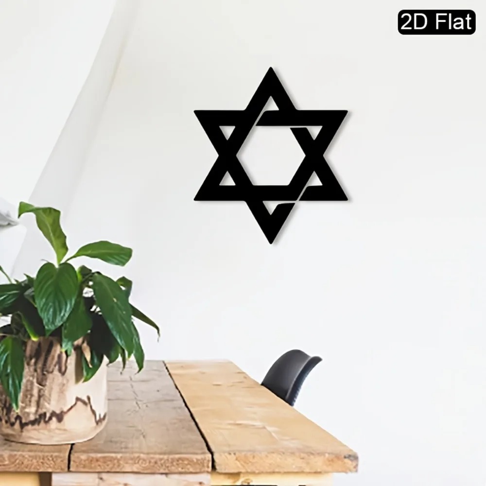 CIFBUY Iron Wall Art Star of D - Art & Craft Be review and price