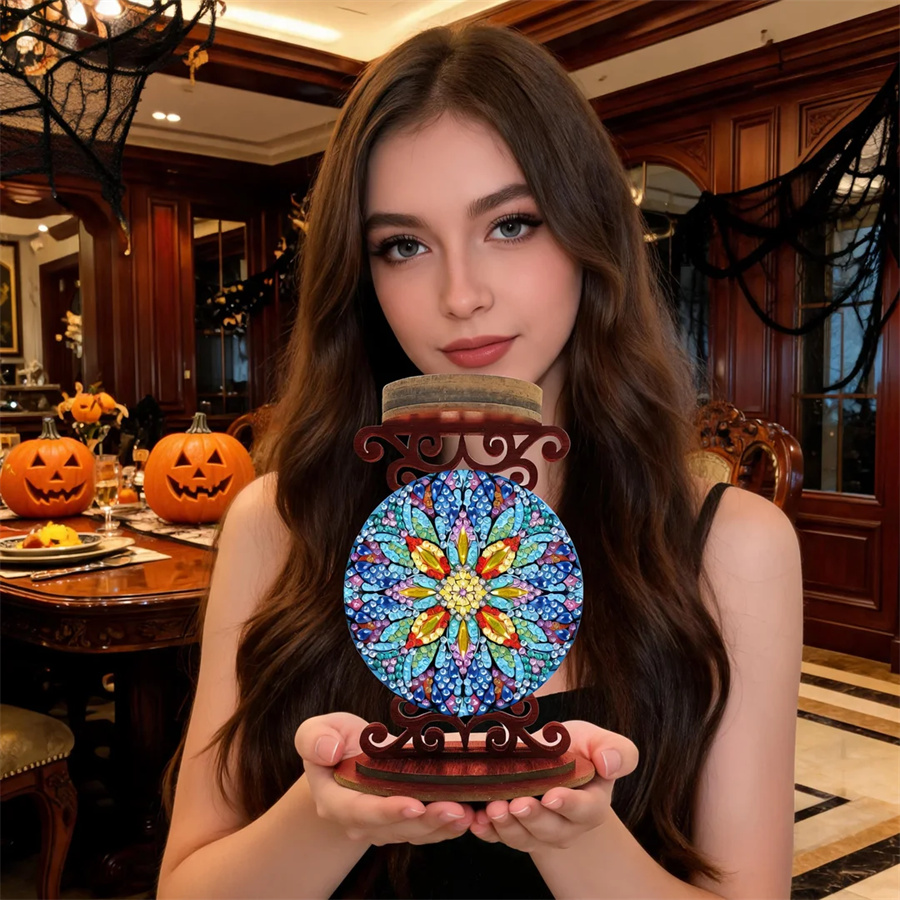 Flower candle holder Halloween - Art Craft Holiday review and price