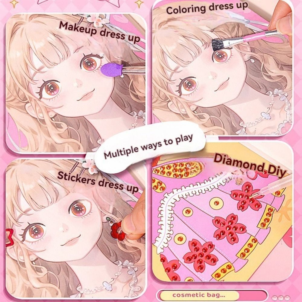 New 3 in 1 DIY Princess Makeup - Art Craft Books review and price