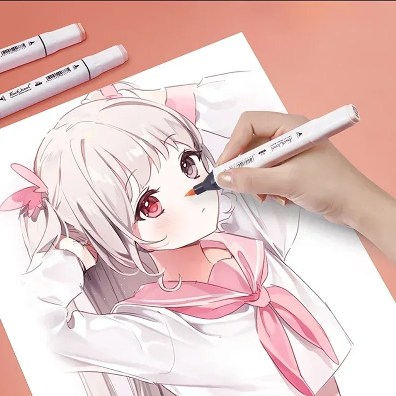 6/12/24/30 Colors Skin Tone Du - Illustration Marker Set review and price