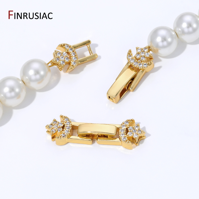18K Gold Plated Brass Pearl Cl - Art Craft Ideas review and price