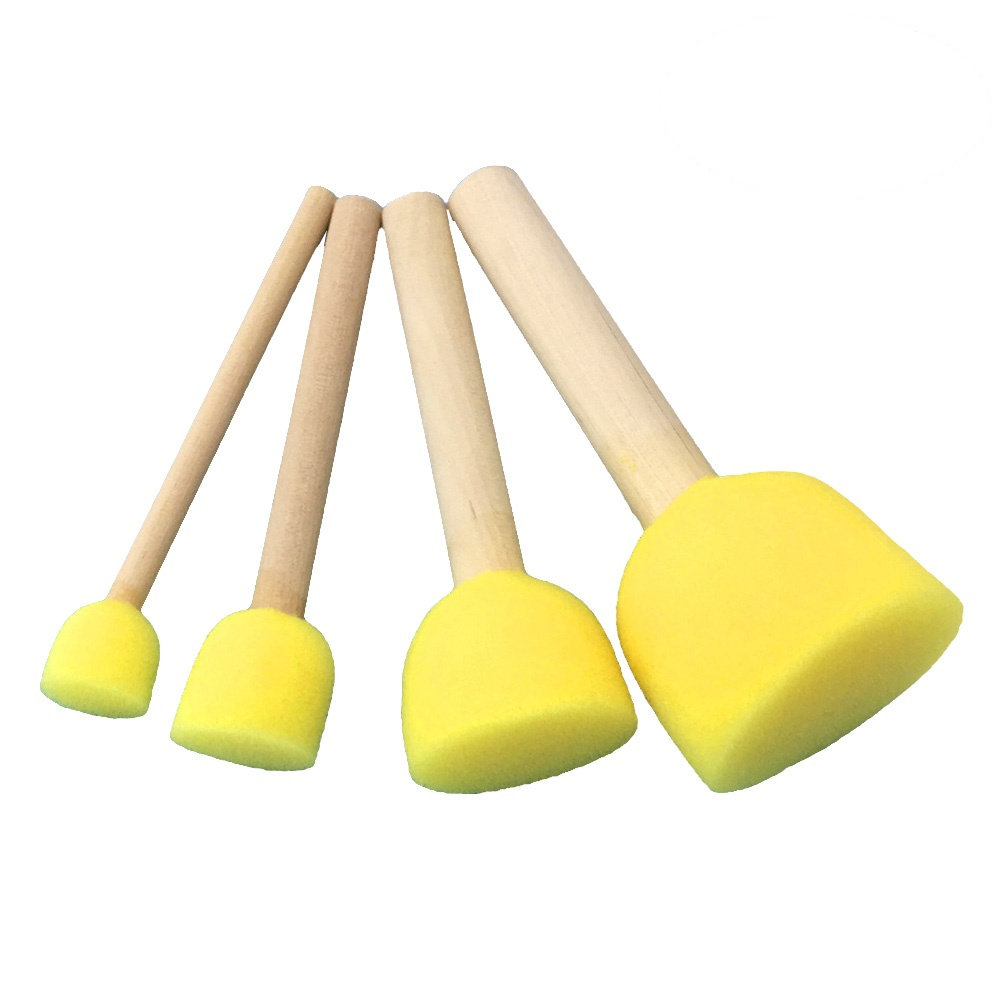 24Pcs Friendly Sponge Painting - Art And Craft With Paint review and price