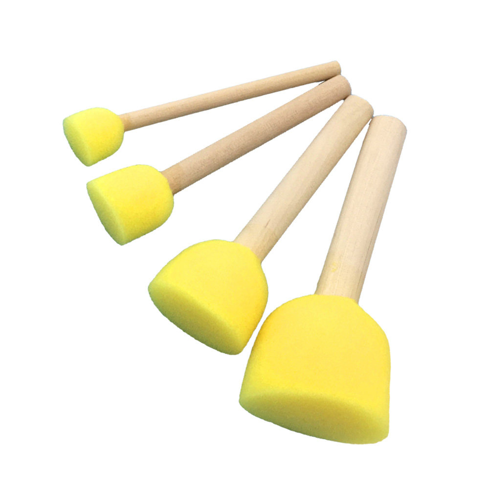 24Pcs Friendly Sponge Painting - Art And Craft With Paint review and price