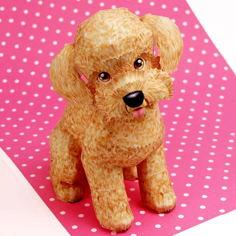Toy Poodle Dog Folding Origami - Art Craft Center review and price