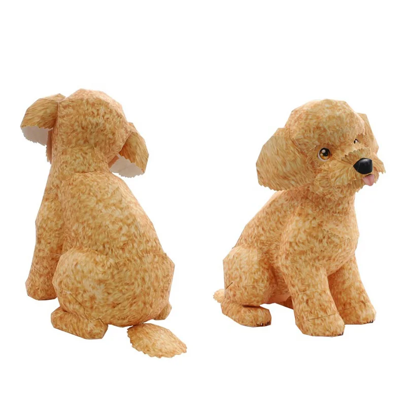 Toy Poodle Dog Folding Origami - Art Craft Center review and price