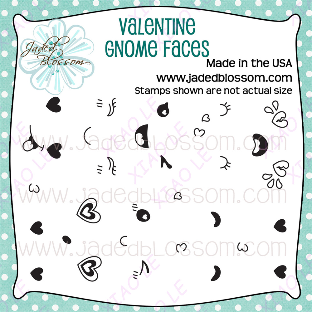 Jaded Blossom Faces Stamps Sil - Rubber Stamp Blank review and price