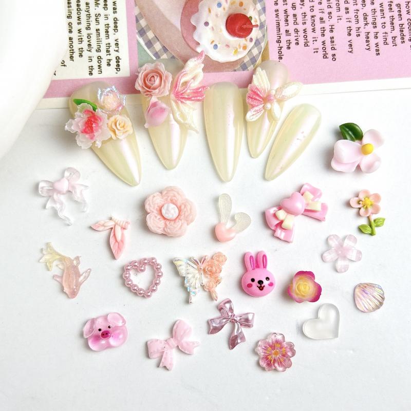 Random Mixed Sweet Pink Bow Na - Art Craft Rose review and price