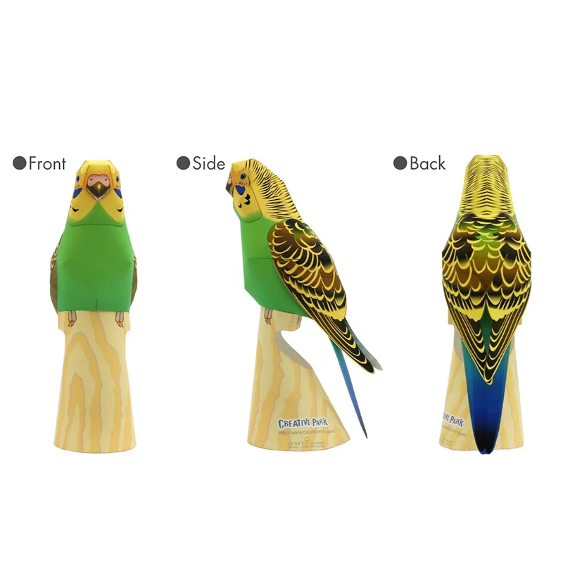 Budgerigar Parrot Bird Handmad - Art Craft Center review and price