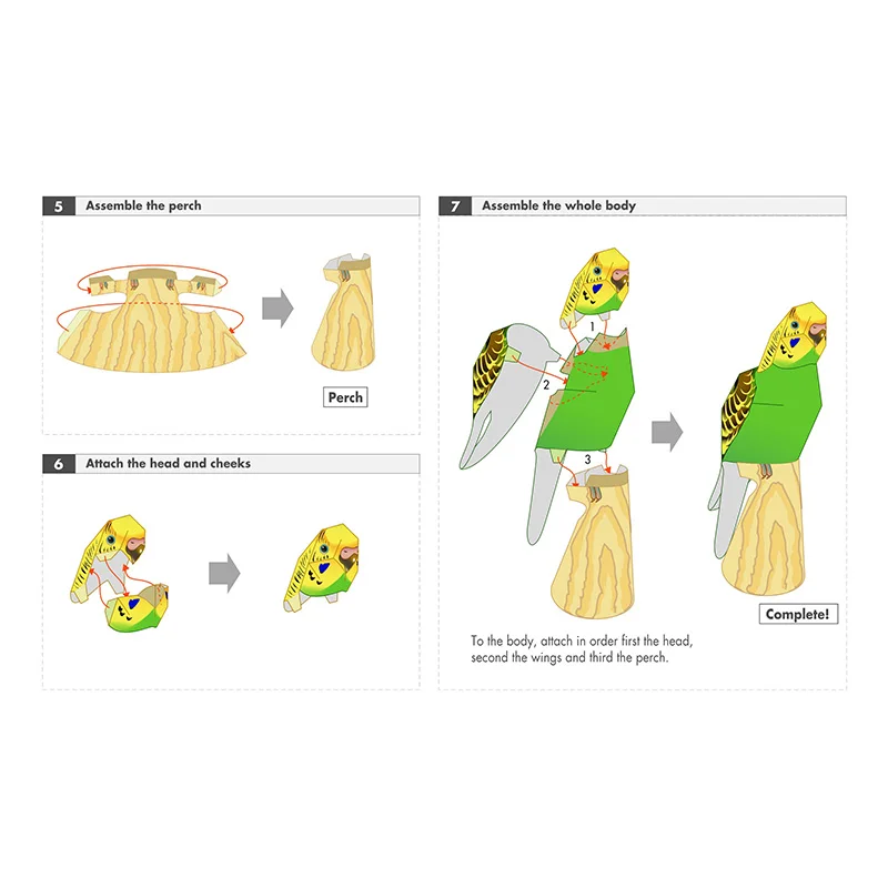 Budgerigar Parrot Bird Handmad - Art Craft Center review and price