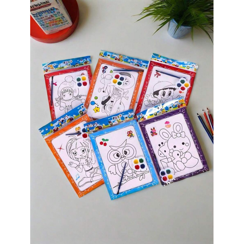 Watercolor Painting Coloring B - Art Craft Books review and price