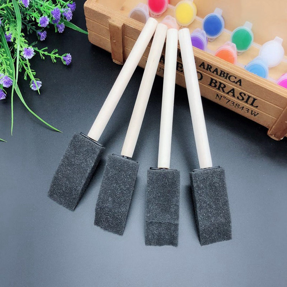 20Pcs Drawing Sponge Brushes 1 - Art And Craft With Paint review and price