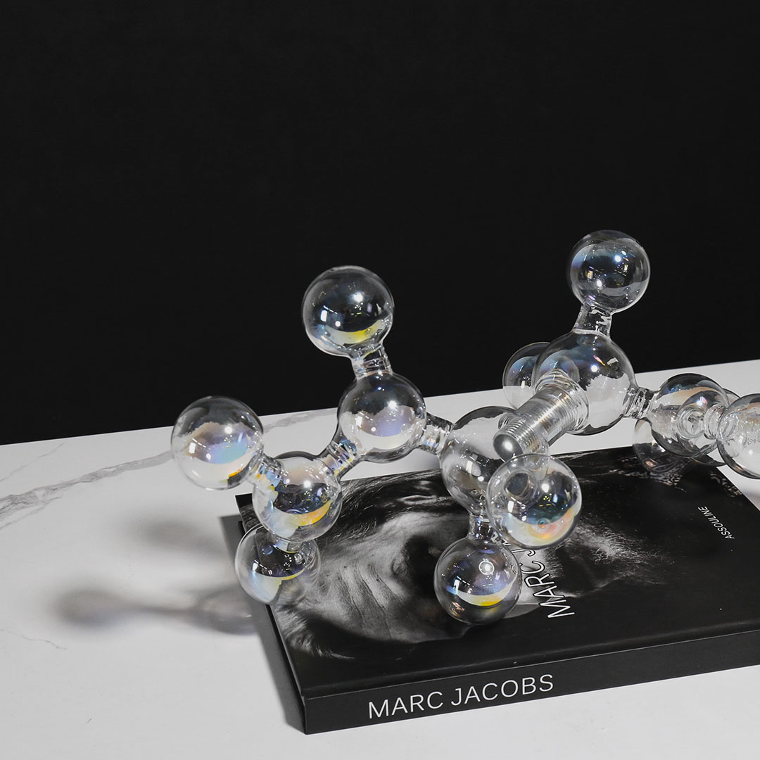 Colorful Glass Molecular Sculp - Art Craft Club review and price